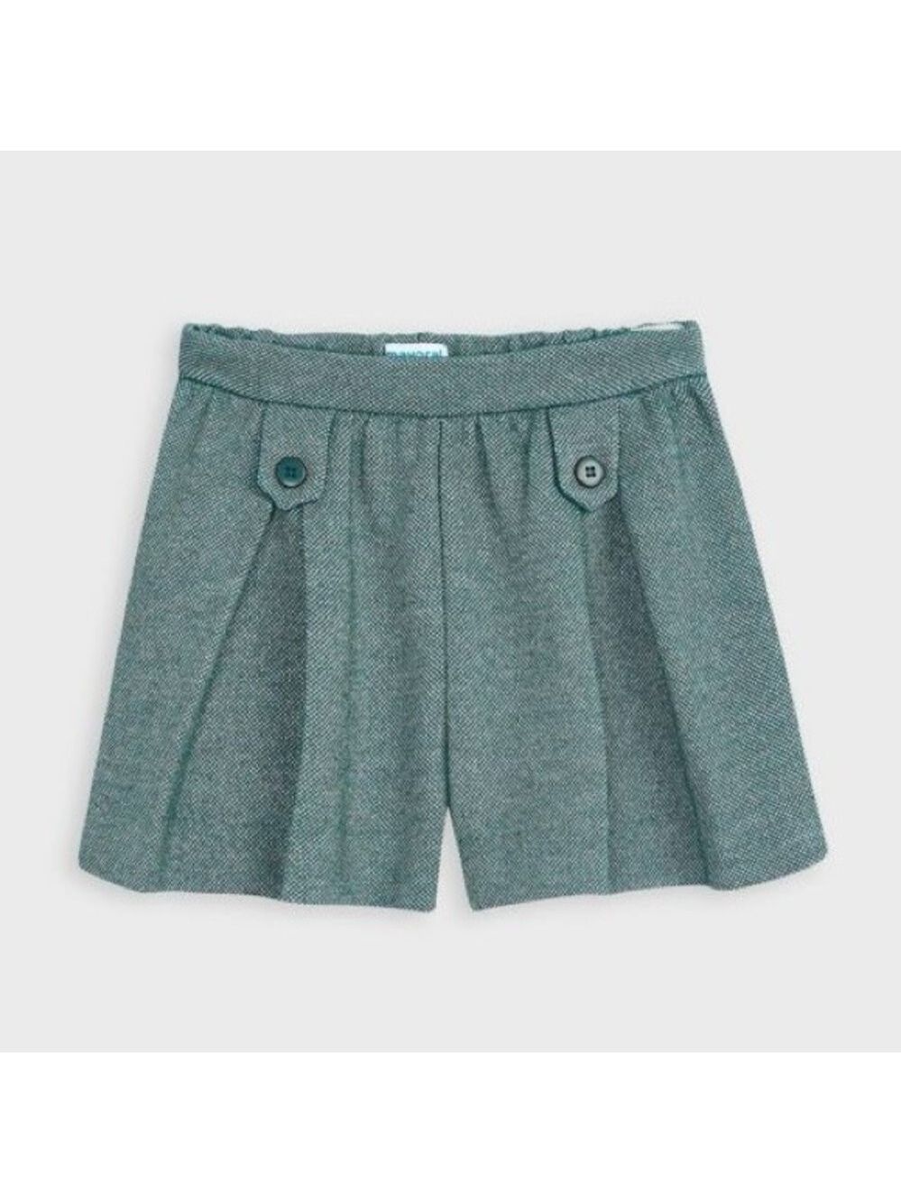 Size 9 Girls Mayoral Green Kids Dressy Shorts